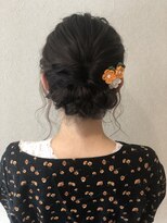 スーパーカット 元町店(SUPER CUT)&nbsp;浴衣アレンジ　前髪なし