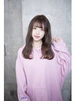 サロンドミルク 原宿(salon de MiLK)&nbsp;【salon de MiLK 原宿】透け感カラー×ゆるウェーブ