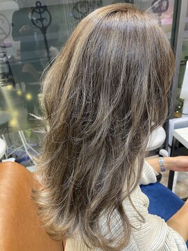 ヘアーサロン キー(Key) イルミナカラー/バレイヤージュ/ハイライト/グレージュ