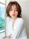似合わせ小顔ヘア★ココアベージュ 20代30代/Silk-lei吉祥寺