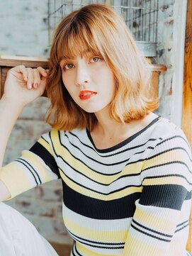 ヘアー アークス 上大岡店(hair ARKS) ハイトーン長めボブARKS上大岡