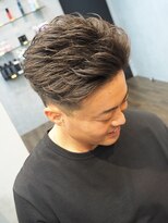 タフ バーバーショップ(TOUGH BARBER SHOP) かき上げショート 外国人風