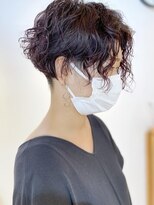 モリオ フロム ロンドン 成増店&nbsp;【morio成増/ムラマツ】大人　刈り上げ　パーマ　カシス