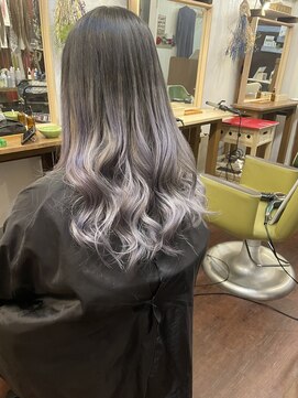 モニカ(Monica) ナチュラルグラデーションカラー★バイオレットグレー