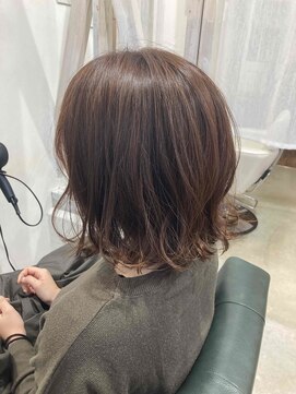 イツキ ヘアーデザイン(ITSUKI hair design) 大人かわいいゆるふわボブ透明感