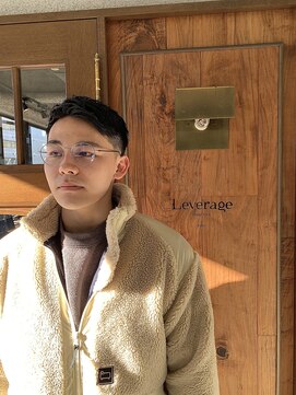 リバレッジ 広尾(Leverage) 外国人風フェード