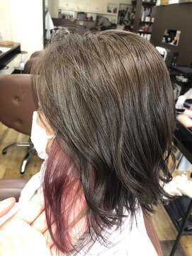 リッツファミリーズピコ めがね橋店(RIT FAMILYZ PIKO) 大人気☆インナーカラー