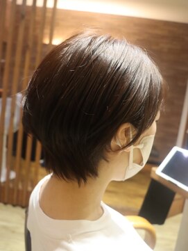 ヘア アトリエ マム(hair atelier mum) ショートマッシュ