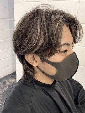 ココ 原宿(KOKO) #20代30代40代メンズハイライト/センターパート