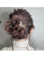 ニスル 上尾店(NISURU)&nbsp;似合わせカット/大人ガーリー/ダークアッシュ/着物/上尾/上尾駅