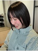 ぱつストレートボブ（田岡）