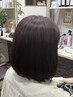 【ヘアケア付】メテオカラー＋ネオメテオストレート＋メンテカット＋TR