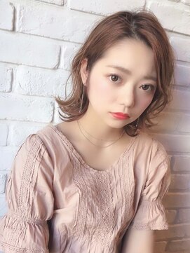 リープアルケー ヘアアンドヘッドスパ 錦糸町北口店(leap arche Hair&head spa) 大人かわいい/レイヤーロング/グレーベージュ/前髪パーマ/錦糸町