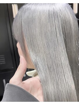 サロンドミルク 新百合ヶ丘店(salon de MiLK) 透明感のある【アッシュグレージュ】！[艶カラー/新百合ヶ丘]