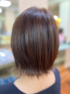 アークスヘアー 20代30代40代大人可愛い髪質改善カラー肩ラインエアリーボブ