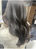 ブリーチなし！グレージュカラー