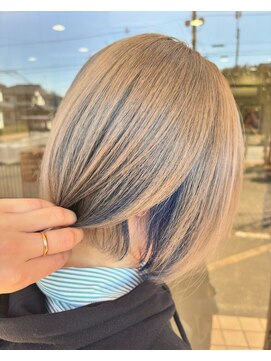 リラシー ヘアーアンドビューティー 龍ケ崎店(RELASY hair&beauty) 【ブルーベージュカラー】
