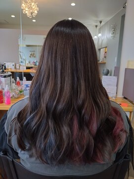 アグー(Aguu) インナーカラーとツートンカラー