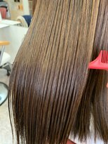 ロマンヤカタ ファース(ROMAN YAKATA fars) 髪質改善 プレミアムカラー 艶サラロング@田代7/21