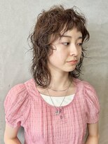イデア(idea) 【マレットヘア×癖毛】ヘアスナップ・山下