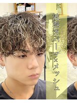 レジット メンズ ヘアサロン(LEGIT MEN's HAIR SALON) 波巻き×メッシュ
