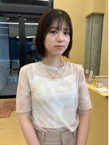 スニュウ(snuw)&nbsp;【snuw_hotaru】似合わせカット透明感カラーボブ