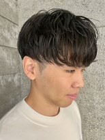 ニアウ 伊勢崎連取店(Niau)&nbsp;メンズマッシュツイストスパイラルパーマメンズパーマ