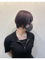 ユニコ(unico)&nbsp;ハイライト/ショートボブ/ラベンダー
