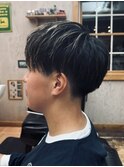 刈り上げマッシュ