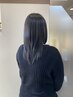 カット＋縮毛矯正＋クイックトリートメント＋眉毛カット