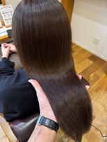 テラスヘア 長岡(TERRACEhair) 【髪質改善】イルミナカラー新色◎まろみベージュ