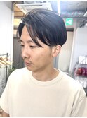 爽やかセンターパート×ナチュラルツーブロック