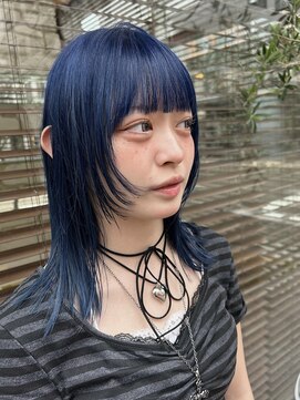 リリックス(Lyrics) ネイビーブルー×フェイスレイヤー