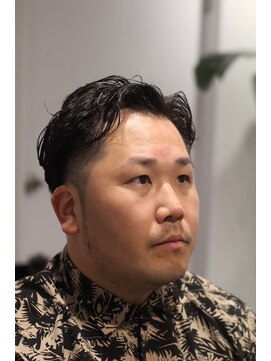 キングスマントーキョー 立川店(KINGSMAN TOKYO) センターパート×スパイラルパーマ