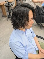 オムデュー(HOMME DEUX) 波打ちスパイラルウルフ