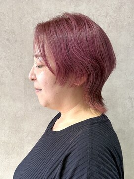エンクス(enx) ミディアムヘア/暗めカラー/グランマッシュ/鶴ヶ峰YM810