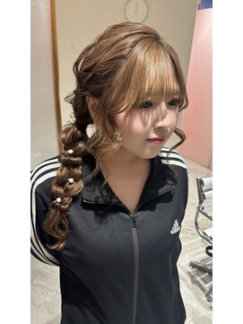 イノセンス(INNOSENSE) 編みおろしヘア