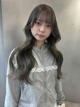 ペレ アネックス 大阪梅田茶屋町店(PELE ANNEX) くびれヘア/アプリコットオレンジ/夏のヘアアレンジ/梅田