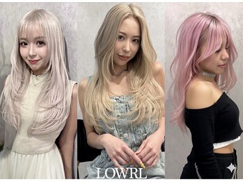 LOWRL【ロウル】渋谷/ブリーチ/ケアブリーチ/シールエクステ/ハイトーン/ダブルカラー