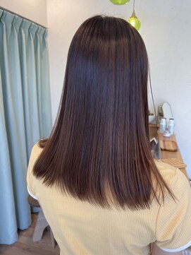 ハクバイジェービー 稲毛(hak by jb) 黒髪/オリーブグレー/小顔/ココアベージュ[稲毛駅/白髪染め]