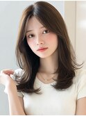レイヤーカット/切りっぱなしボブ／エアリーロング