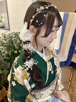 ソースバンダイ 万代(SOURCE)&nbsp;成人式ヘアセット
