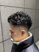 ヘアモード キクチ 銀座店 オールバックパーマ