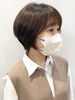 モリオフロムロンドン 松戸店(Morio from London)&nbsp;【morio松戸 石山】大人可愛い丸みショート前下がりショート