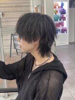 ティアム 渋谷店(Tiam shibuya)&nbsp;ハイライト/マッシュパーマ/ウルフ/アッシュブラック/渋谷駅