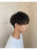 韓国風ニュアンスマッシュ×透明感カラー