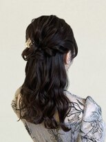エレノア つくば(Eleanor) 華やかハーフアップヘアセット