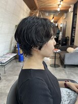 ローカス 花小金井北口店(LOCUS)&nbsp;ニュアンスパーマ×ショートカット