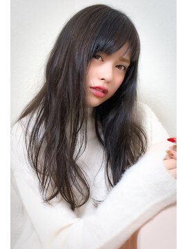 ニクス フリー ウエストバーン(nix free WB) 【nix-free WB.】大人ロング暗髪 カラ-