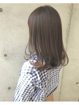 ヘア ラボ ニコ 藤沢店(hair Labo nico...) 8トーンのグレーアッシュ